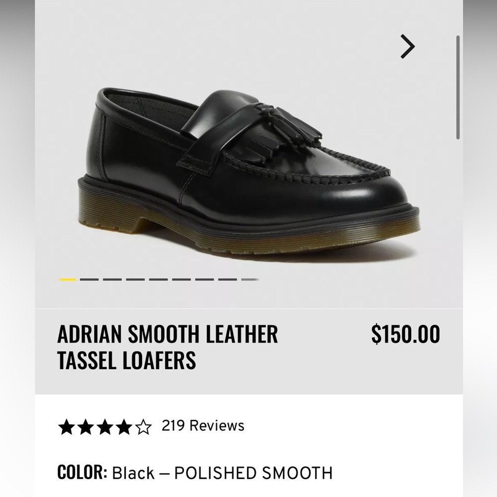 Dr. Martens Adrian Loafers NEW IN BOX
